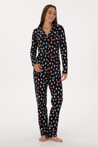 U.s. Polo Assn. Kadın Lacivert Pijama Takım 50318895-vr033 Lacivert