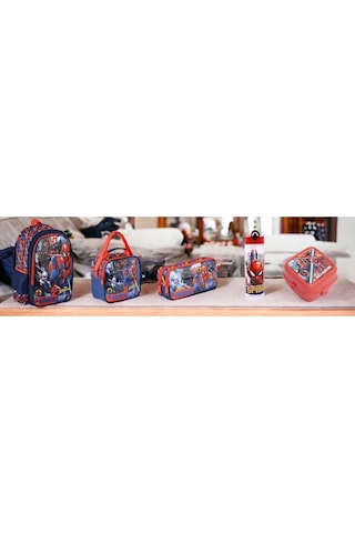 İlkokul Çantası Hawk Wonder 5 Parça Set Lacivert
