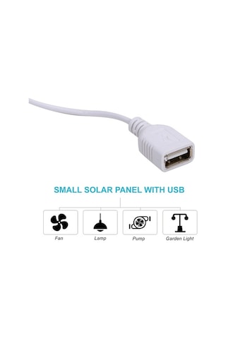 Pazly 1w 6v Küçük Güneş Paneli Usb'li Dıy Polisilisyum Hücre Su Geçirmez Kampçılık Taşınabilir Şarj Power Bank Telefon