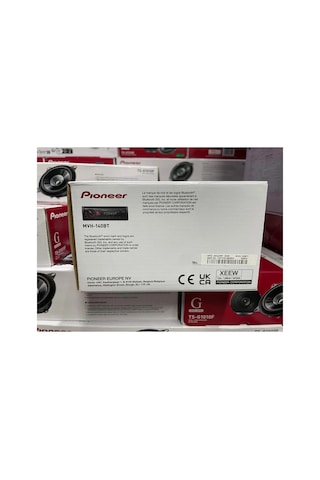 Pioneer Mvh-140bt Bluetooth Usb Rca Oto Teyp