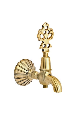 Lider Osmanlı Musluğu 1/2 Pirinç Döküm 475 Gr Pirinç Musluk