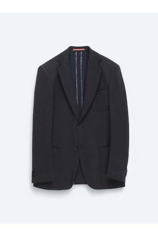 Kip Lacivert Düz Modern Fit Örme Takım Elbise Lacivert