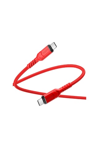 Hoco. X59 1m 60w Pd Type-c To Type-c Şarj Data Kablosu - Kırmızı