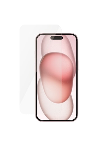 Apple iPhone 15 Uyumlu Ultra-wide Fit Çerçeve Aparatlı Tam Koruma Ekran Koruyucu