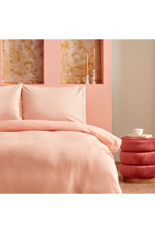 Karaca Home Alia Somon %100 Pamuk Fistolu Çift Kişilik Pike Takımı Somon