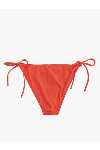 Koton Astarlı Yanları İpli Bikini Altı Kırmızı 5sak00043mm Kırmızı