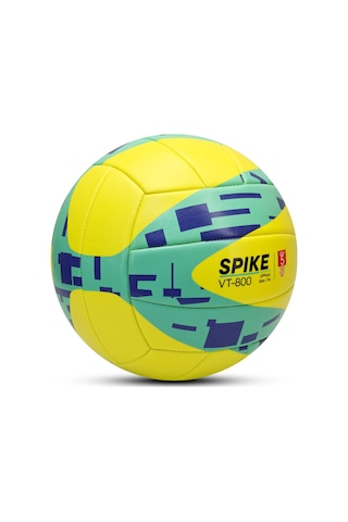 Telvesse Vt800 Spike Voleybol Topu Pompalı Yumuşak Doku Semi-pro İç-dış Mekan Soft Touch 300 G No:5 Açık Gri