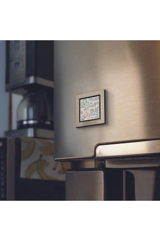 Hollanda Bisklet Görseli Baskılı Mdf Magnet 7x7 152