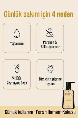 Doğal Zeytinyağlı Mandalina Sıvı Sabun Mandalinalı Zeytinyağı El Sabunu Nemlendirici 4 Adet 500 Ml