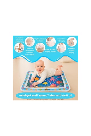 Bpa'sız Sızdırmaz Su Oyun Matı, Eğitici Bebek Oyuncağı