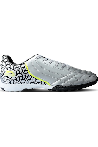 Slazenger HINO HS Erkek Halı Saha Gri / Siyah Futbol Ayakkabısı