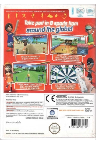 World Sports Party Wii Nintendo Oyun - Koleksiyon Ürün - İkinciel Kullanılmış Ürün
