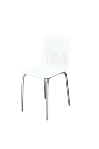 Casella Roy Plastik Sandalye Metal Krom Ayak Mutfak Salon Çalışma