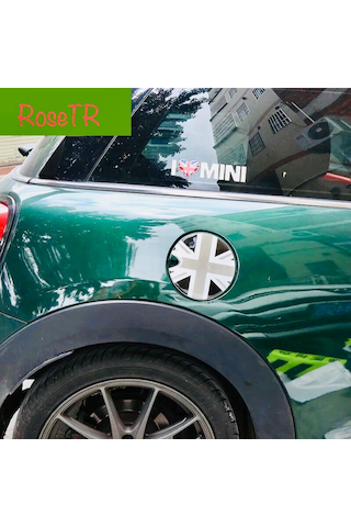 Mini Cooper Yakıt Depo Kapağı 3D Sticker Depo Kapağı
