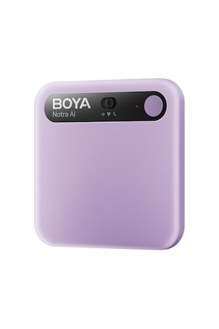 Boya Notra Aı Destekli Ses Kaydedici Ve Not Tutma Cihazı - Purple