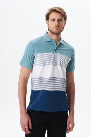 Arma Erkek Regular Fit Çok Renkli % 100 Pamuk Pike Polo Yaka Tişört Y29374355002 Mavi-m24 Mavi