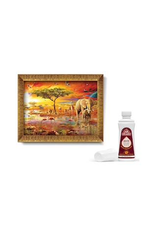 Art Puzzle Savana'nın Kralları 1000 Parça Çerçeveli Puzzle