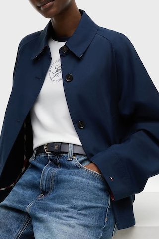 Tommy Hilfiger Logolu Su İtici Regular Fit Ceket Kadın Mont Ww0ww49844 C1g Lacivert