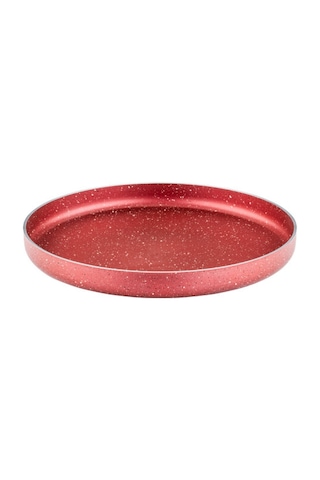 Arzu Çelik 32 Cm Granit Pizza Tepsisi - Kırmızı