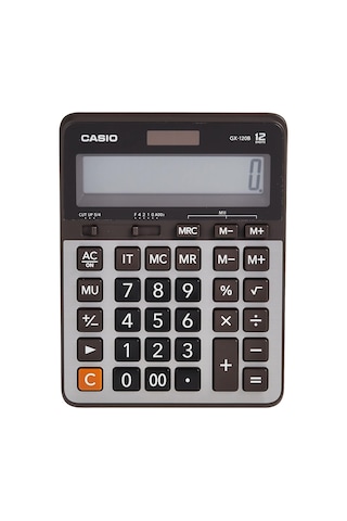 Gx-120b-w-dc Casio Value Serisi Hesap Makinesi Çok Renkli
