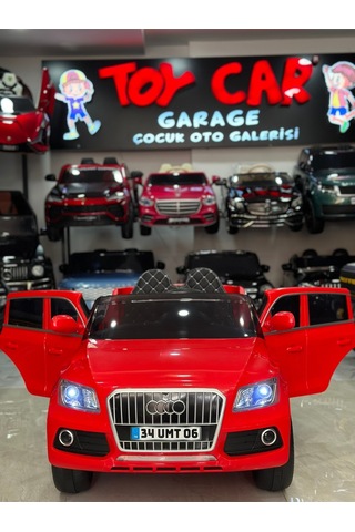 Akülü Araba 12 Volt Audi Suv Kırmızı