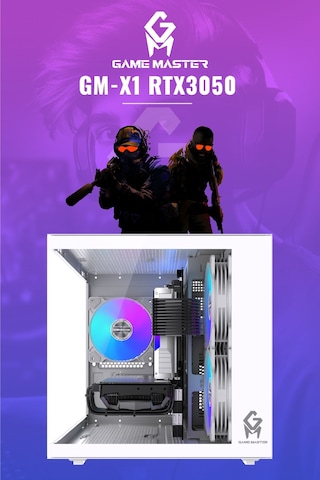 Game Master GM-X1 i5-11400F 16 GB 512 GB M.2 SSD 6 GB RTX3050 Free Dos Masaüstü Oyuncu Bilgisayarı