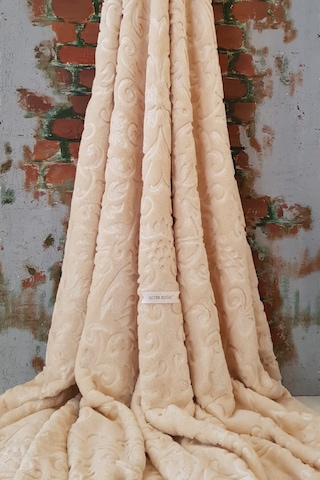 Özdilek Trendy Embos Battaniye Çift Kişilik-açık Bej