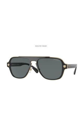 Versace 2199 1002/81 56-18 145 Polarize Unisex Güneş Gözlüğü