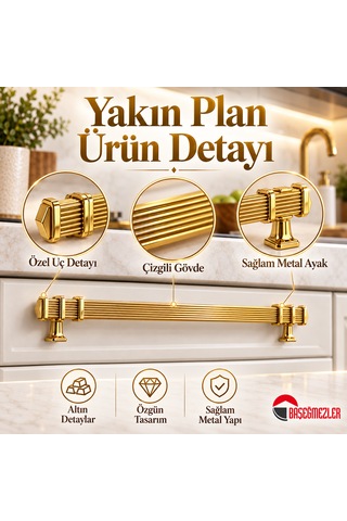 Haskan Kemer Kulp Altın/altın 160 Mm Altın - Altın