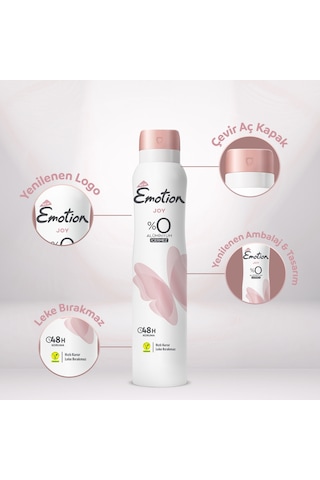 Emotion Joy Kadın Sprey Deodorant 6 x 200 ML