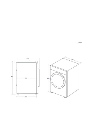 Haier HWD100-BD14397U1 1400 Devir 10 KG + 6 KG Kurutmalı Çamaşır Makinesi
