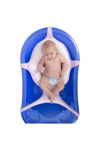 Sevi Bebe Çok Fonksiyonlu Pembe Bebek Yıkama Filesi Minderi