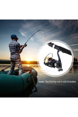 Gajeena 1000 Model Metal Gelişmeli Spinning Olta Makinesi - 4+1 Yataklı, 5.2:1 Dişli Oranı, Pürüzsüz Performans