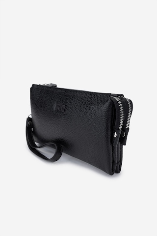 Valmenti Erkek Hakiki Deri Siyah Floter El Çantası 147 892 Erk Cnt Y25 Sıyah Fltr Siyah