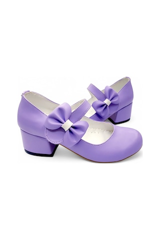 Beebron Ortopedik Topuklu Abiye Kız Çocuk Ayakkabı Soft Series Abiayk2401 Lila Lila