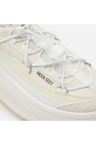 A001 White Sneaker Günlük Erkek 80d2490100-n001 Moon Boot Moon247 Xlace Black Beyaz