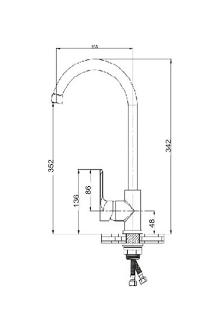 Fleko Mob402 Banyo Krom