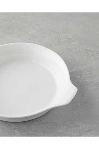English Home Elise Porselen Sahan Fırın Kabı 20 Cm Beyaz