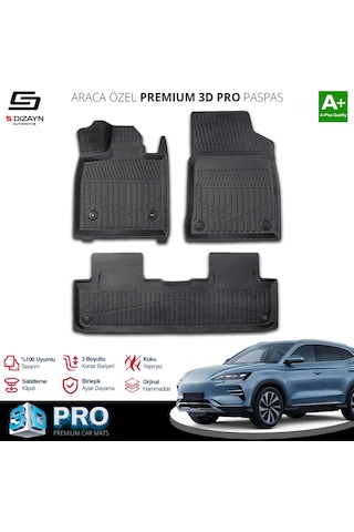 S-dizayn Byd Seal U 3d Pro Havuzlu Paspas 2024 Üzeri A+ Kalite