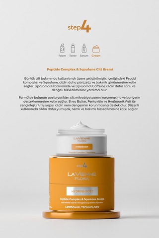Hydraboost, Yaşlanma/kırışıklık Karşıtı Krem, Peptit Ve Seramid Kompleks, Lipozomal Ve Postbiyotik - 803252614