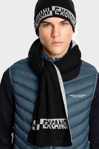 Armani Exchange Erkek Atkı Takım 954651 Cc313 00020 Siyah