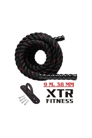 XTR Fitness Crossfit Halatı 9 M 38 MM