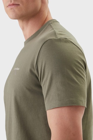 Calvin Klein Erkek T Shirt Lv04rf278g Ldy Haki Haki