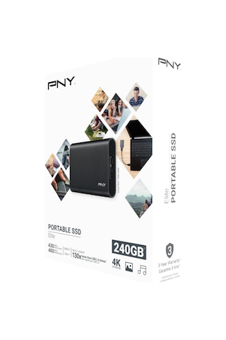 PNY Elite PSD1CS1050-240-FFS 240 GB USB 3.1 Taşınabilir SSD