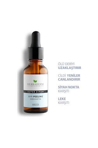 Herbaderm Aha-Peeling Cilt Tonu Eşitleyici Super Serum 30 ML