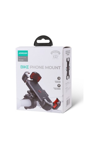 Joyroom Jr-Zs288 4.7-7 Inç Cep Telefonları Için Bisiklet Telefon Gidon Tutucu Braketi - Siyah