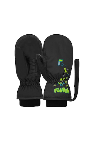 Reusch Mitten Çocuk Siyah Kayak Eldiveni 001