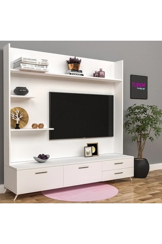 Nirvana Tv Ünitesi Mdf Siyah