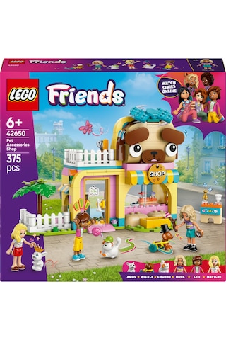 LEGO® Friends Evcil Hayvan Aksesuar Dükkanı 42650 - 6 Yaş ve Üzeri Çocuklar için Yaratıcı Oyuncak Yapım Seti (375 Parça)