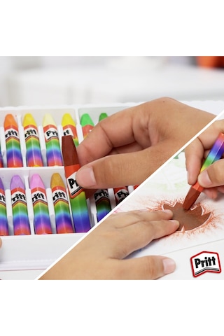 Pastel Boya Çantalı 24'lü 1048064 Renkli